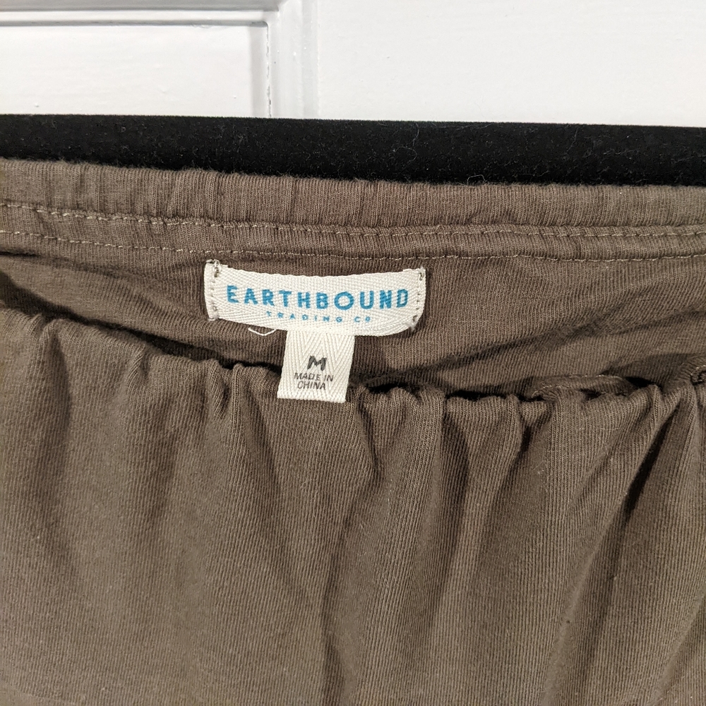 Earthbound Lace Up Bellbottoms - Picture 2 of 4
